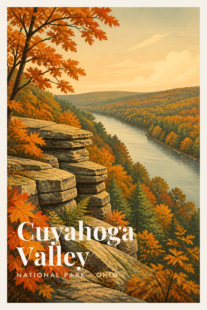 Cuyahoga Valley — The Ledges by Fab Posters