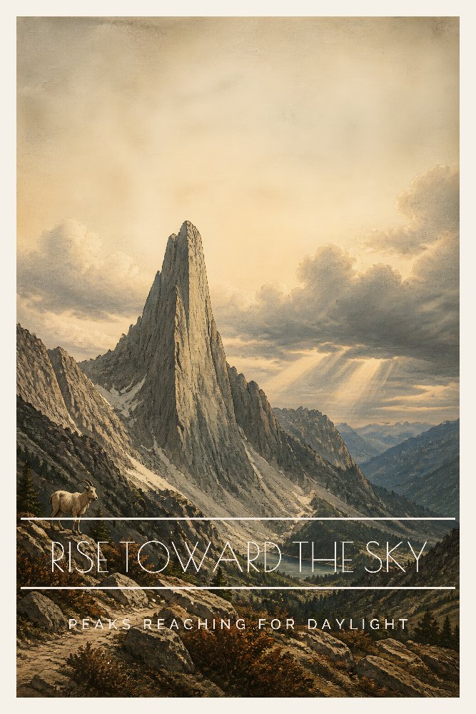 Rise Toward the Sky by Fab Posters
