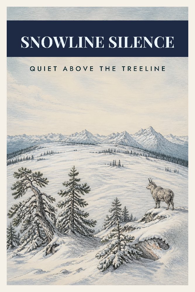 Snowline Silence by Fab Posters