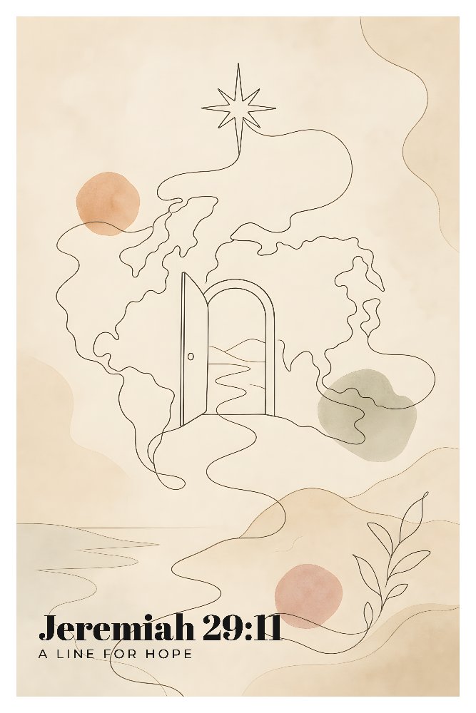 Jeremiah 29:11 — Good Plans by Fab Posters