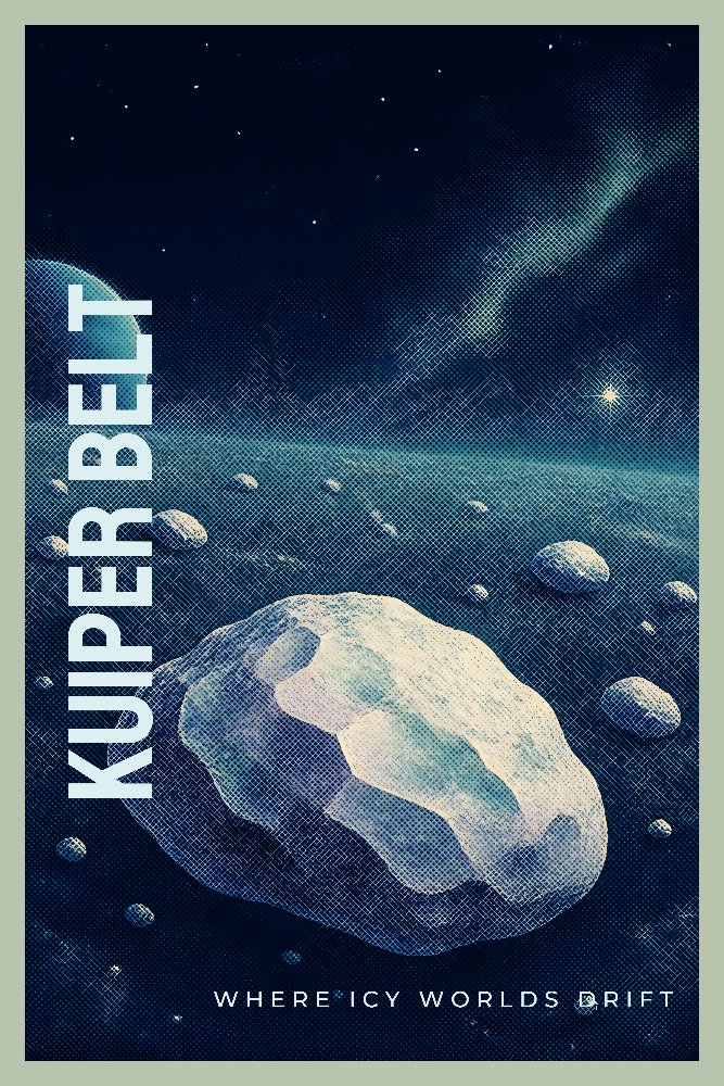 Kuiper Belt — Edge of the System by Fab Posters