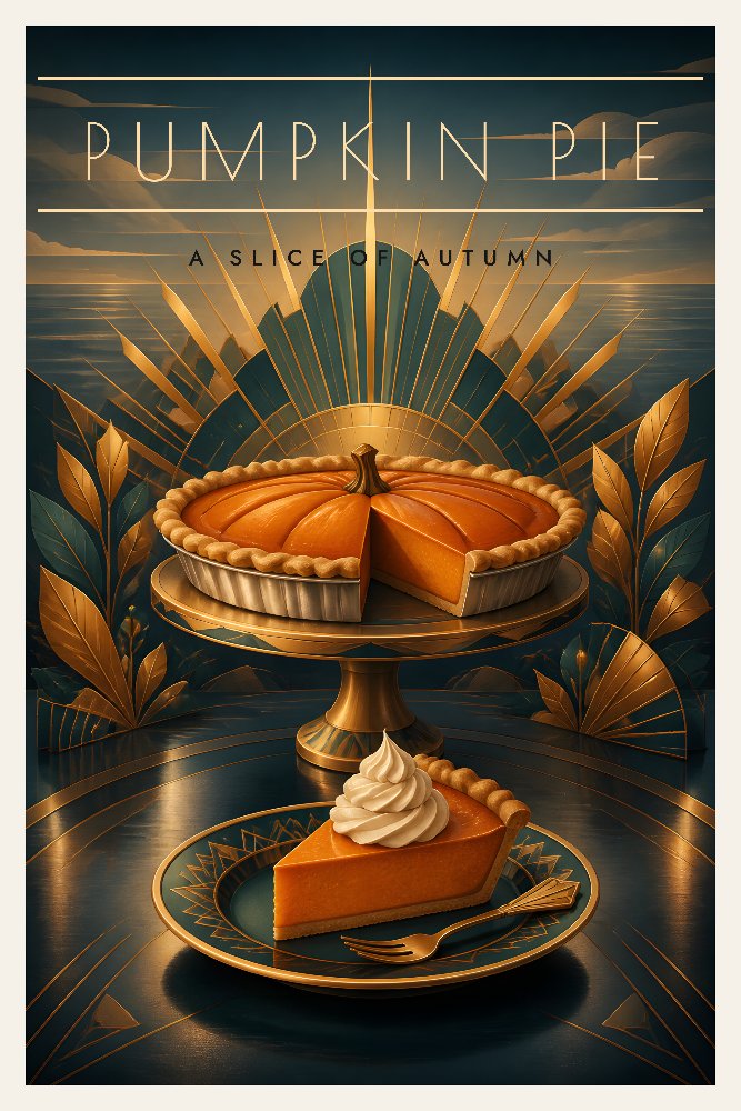 Pumpkin Pie by Fab Posters