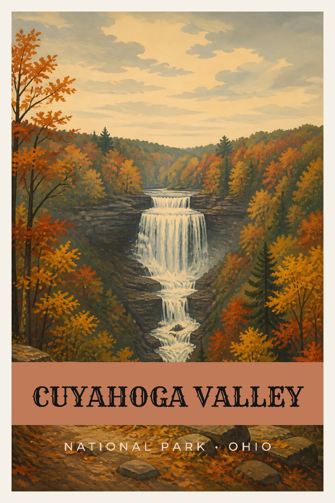 Cuyahoga Valley — Brandywine Overlook by Fab Posters