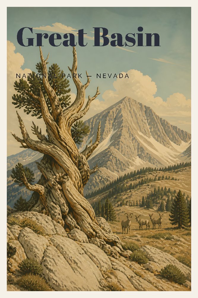 Great Basin — Ancient Bristlecones by Fab Posters