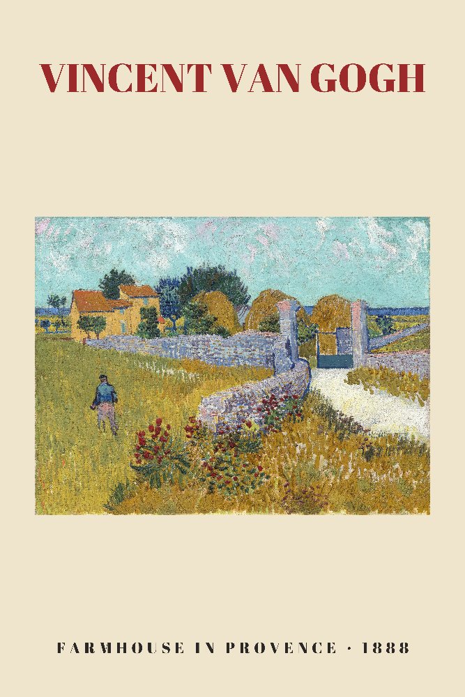 Farmhouse in Provence by Vincent van Gogh