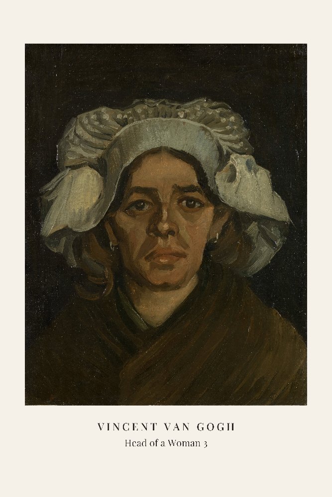 Head of a Woman 3 by Vincent van Gogh