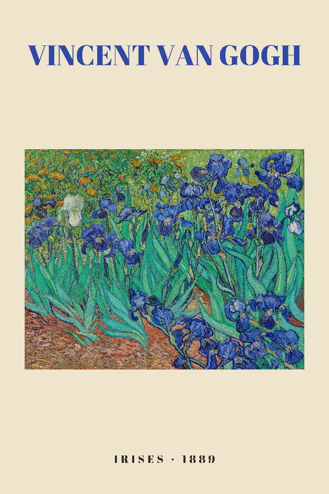 Irises by Vincent van Gogh