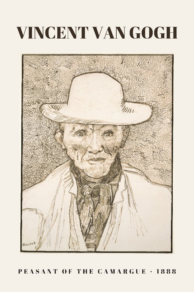 Peasant of the Camargue by Vincent van Gogh