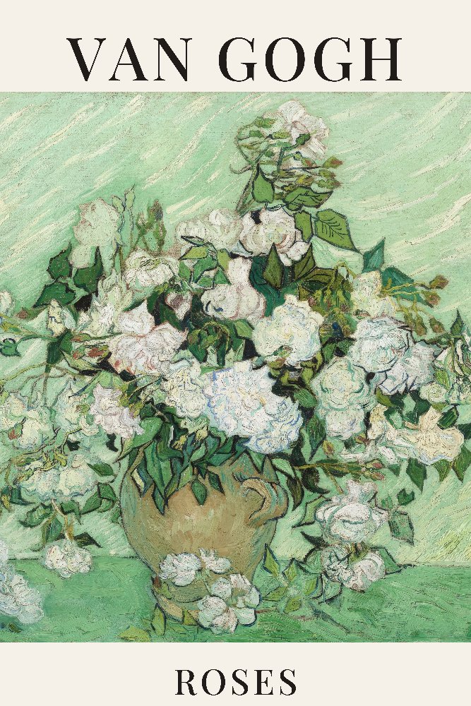 Roses by Vincent van Gogh