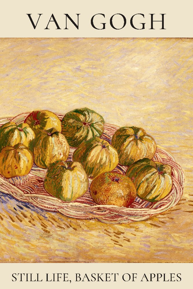 Still Life, Basket of Apples by Vincent van Gogh