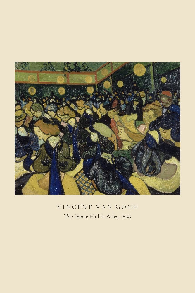 The Dance Hall in Arles by Vincent van Gogh