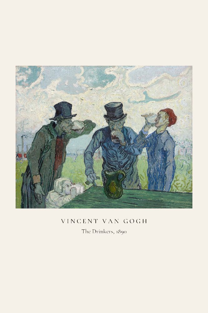 The Drinkers by Vincent van Gogh