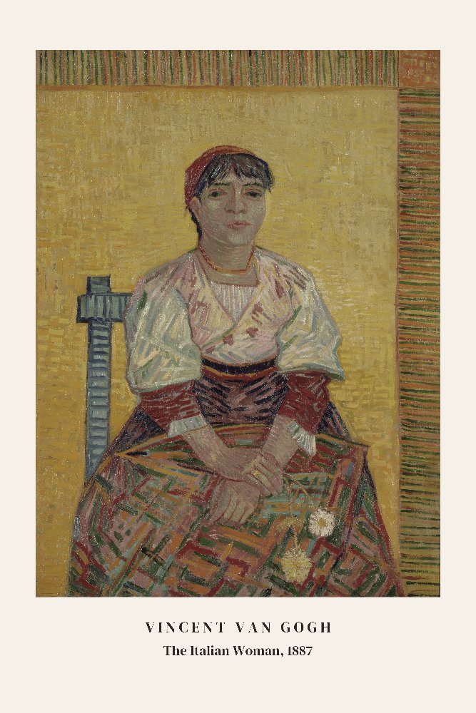 The Italian Woman by Vincent van Gogh