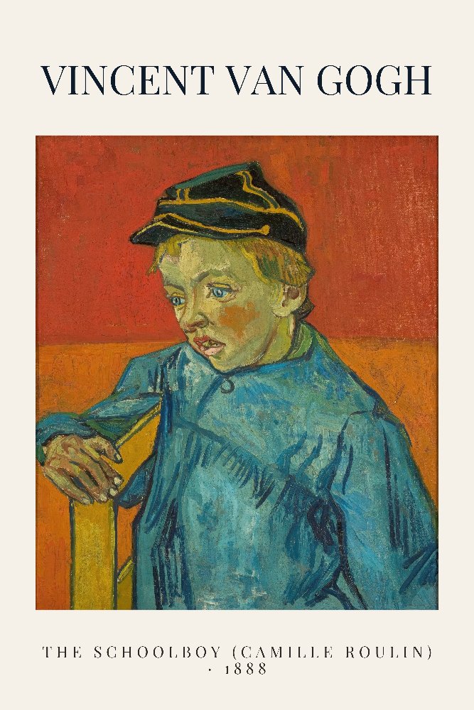 The Schoolboy (Camille Roulin) by Vincent van Gogh