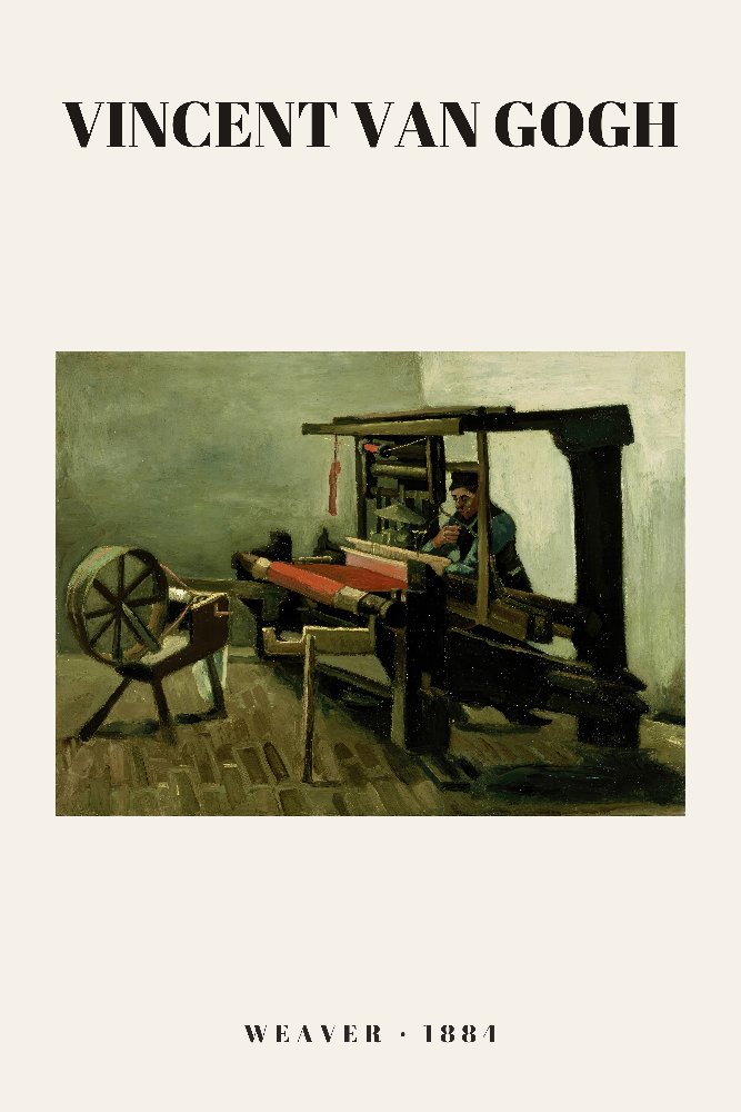 Weaver by Vincent van Gogh