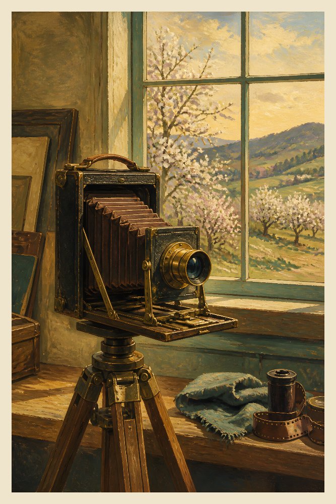 Antique Camera — The Vintage Camera by Fab Posters