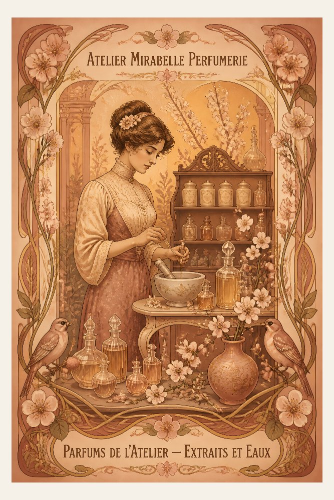 Atelier Mirabelle Perfumerie — Atelier Mirabelle by Fab Posters