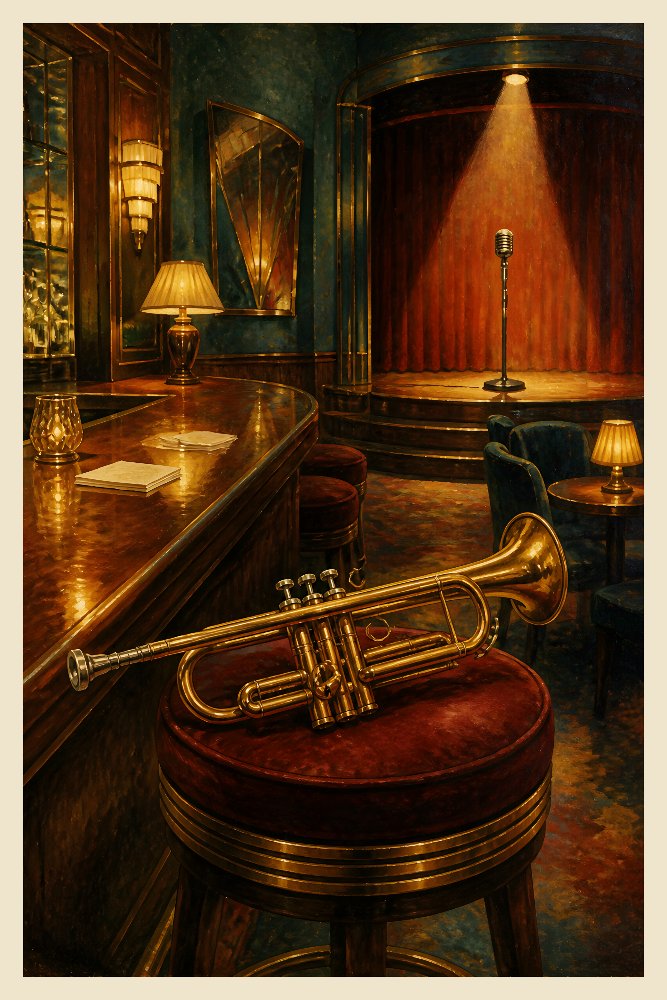 Smoky Jazz Club by Fab Posters