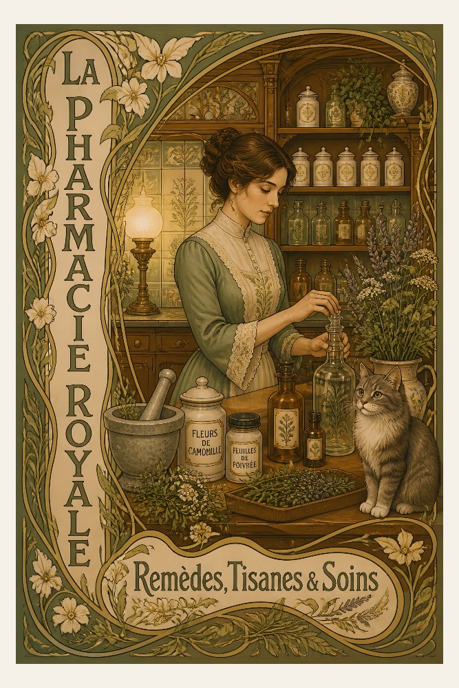 La Pharmacie Royale — Pharmacie Royale by Fab Posters