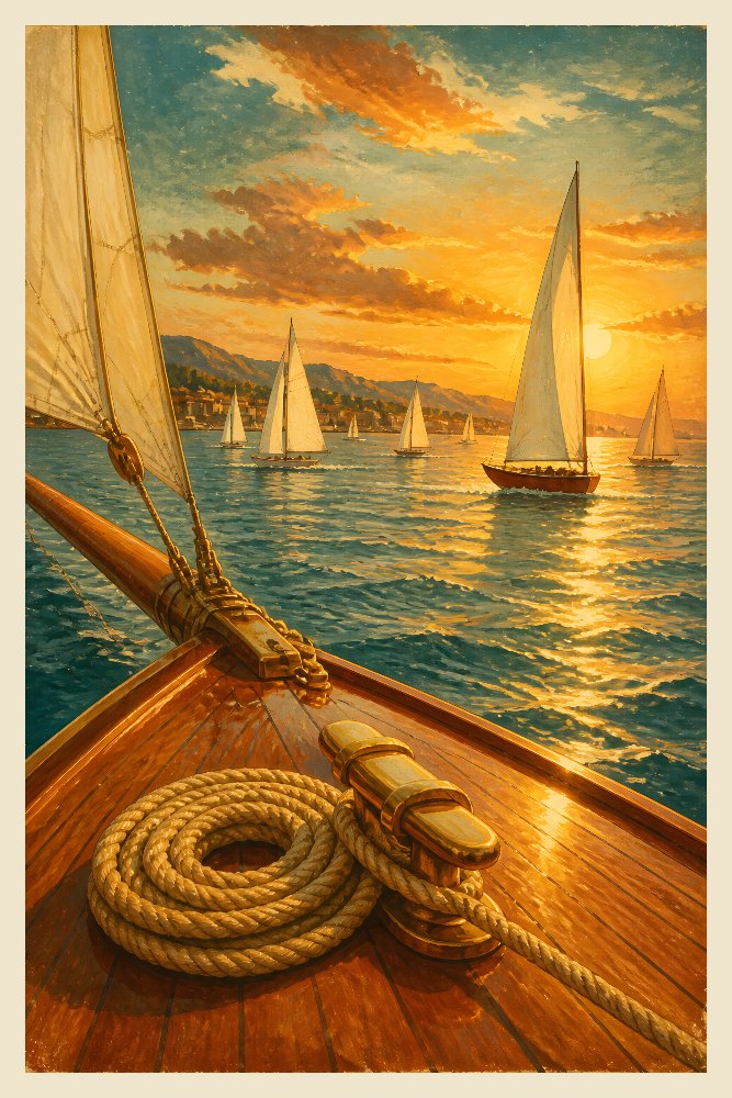 Sailing Regatta — Regatta Day by Fab Posters