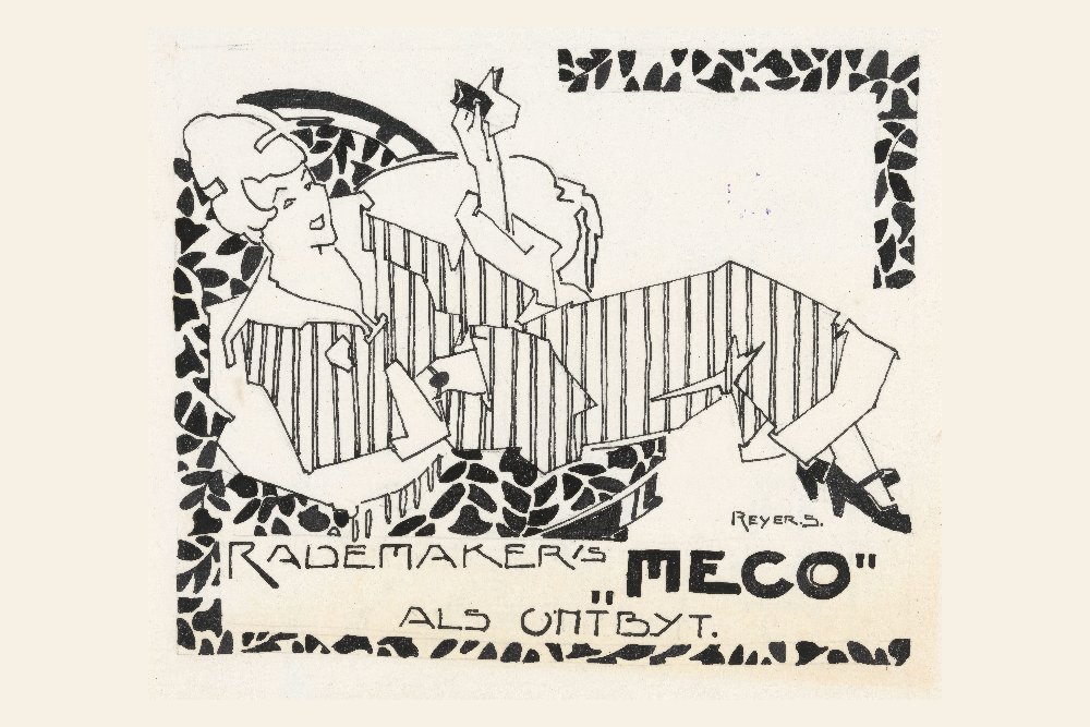 Design for Advertisement for 'Rademaker’s Meco' by Reijer Stolk