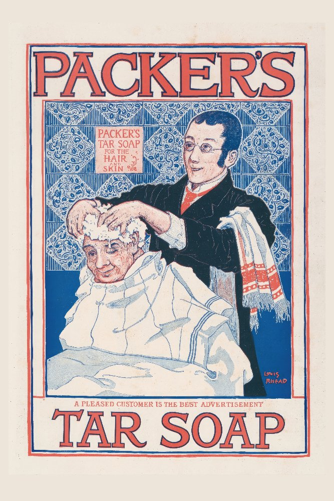 Packer's Tar Soap by Louis Rhead