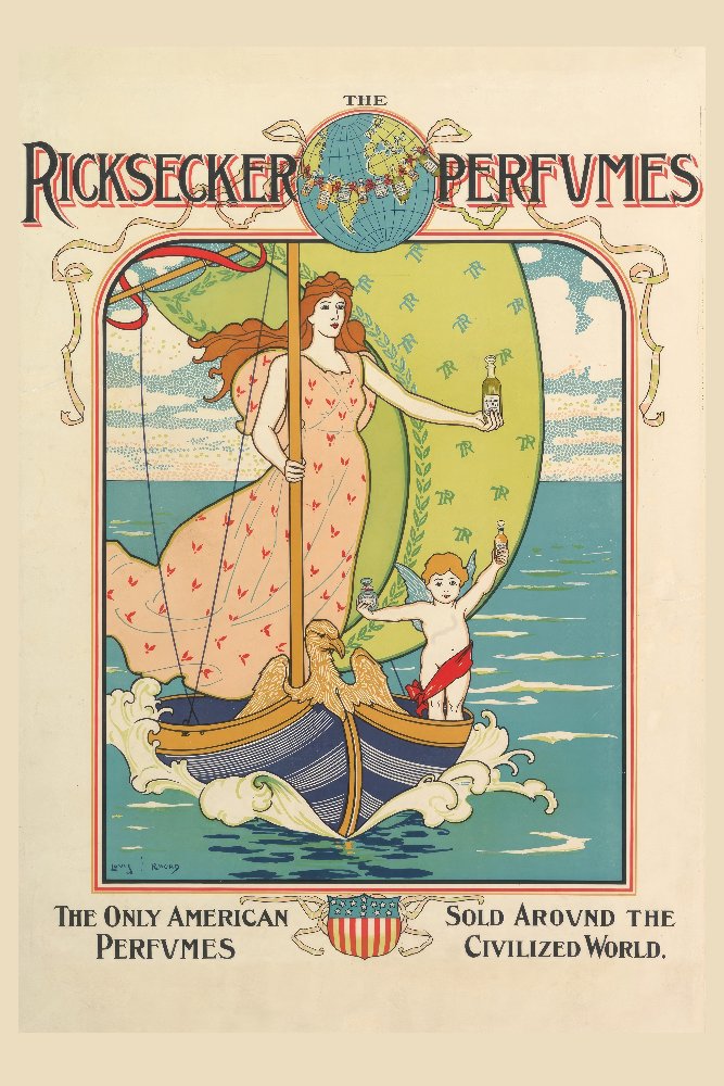 Ricksecker Perfumes by Louis Rhead