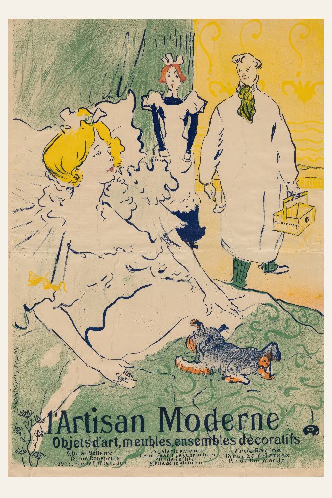 The Modern Artisan (L'artisan moderne) by Henri de Toulouse-Lautrec