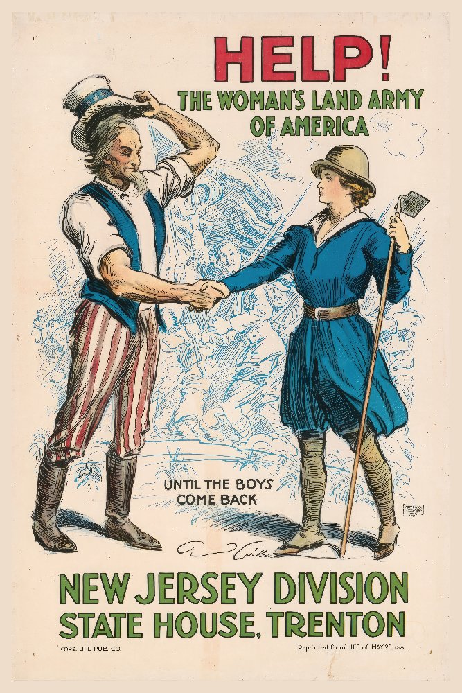 Help! The Woman’s Land Army of America by Charles Dana Gibson