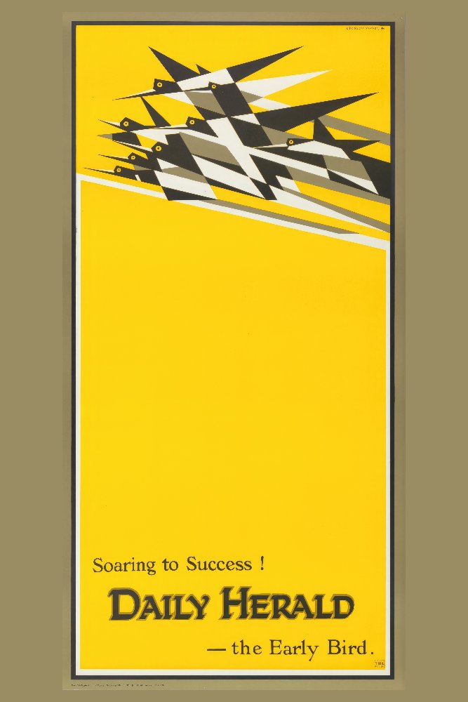 Soaring to Success, The Early Bird by Edward McKnight Kauffer