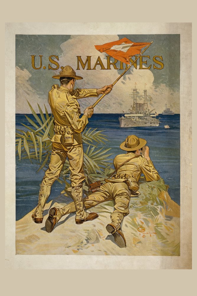 U.S. Marines by J.C. Leyendecker