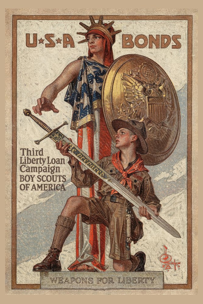 Weapons for Liberty by J.C. Leyendecker