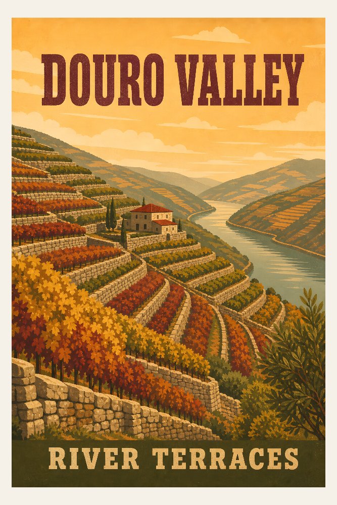Douro Valley — Terraced Douro by Fab Posters